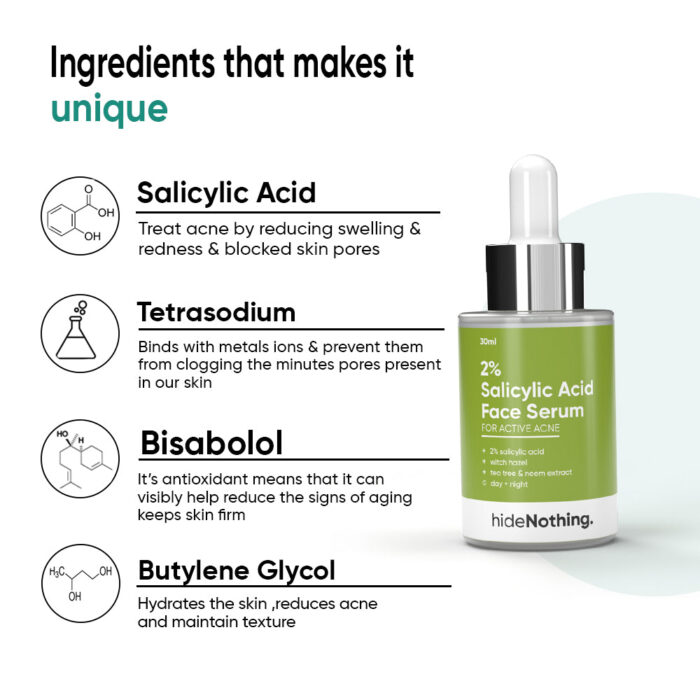 2% Salicylic Acid Face Serum - 30ml
